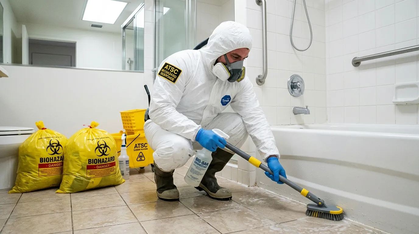 Decontamination equipment deployed for Blood Cleanup in San Lorenzo